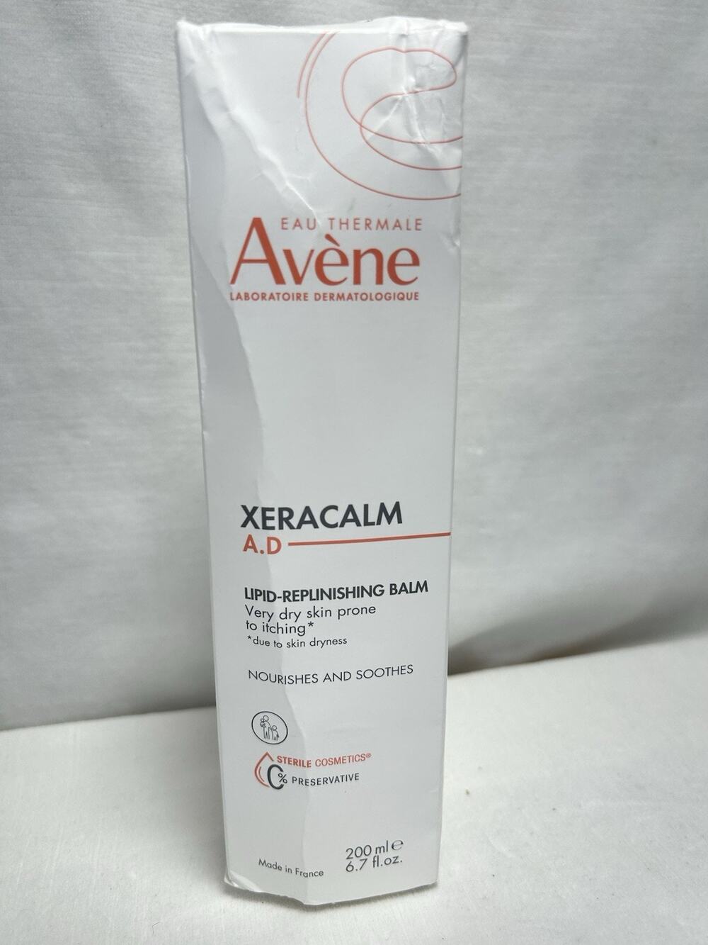 Avene XeraCalm A.D Lipid-Replenishing Balm 6.7 Ounce exp 7/28
